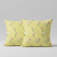 Calvora Bedroom Drawingroom Sofa Cushion Covers (Pack of 2)