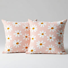 Virel Bedroom Drawingroom Sofa Cushion Covers (Pack of 2)