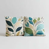 Kavira Bedroom Drawingroom Sofa Cushion Covers (Pack of 2)