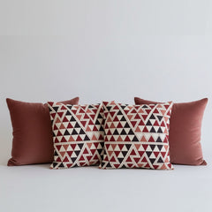 Rynel Bedroom Drawingroom Sofa Cushion Covers (Pack of 4)