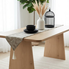 Royal Ash Luxury Table Runner With 4 Mats
