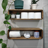 Onzie Living Lounge Bathroom Decor Floating shelves