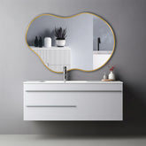 Allery Hallway Entryway Minimalist Bedroom Bathroom Mirror