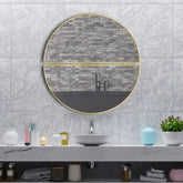 Ozval Hallway Entryway Minimalist Bedroom Bathroom Mirror