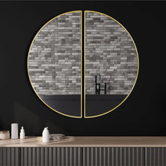 Ozval Hallway Entryway Minimalist Bedroom Bathroom Mirror