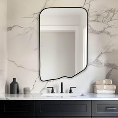 Pinzoro Hallway Entryway Minimalist Bedroom Bathroom Mirror