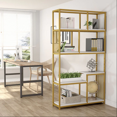 Auriferous Living Drawing Room Bookcase Shelve Organizer Rack Decor - waseeh.com