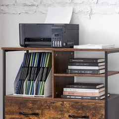 Bookfield Cabinet Home Office Bookcase Organizer Rack Stand - waseeh.com