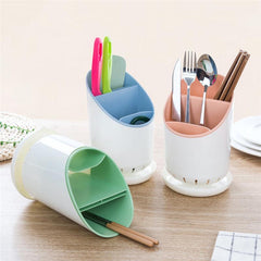 Spoon Holder Drain Cutlery Organizer Kitchen - waseeh.com