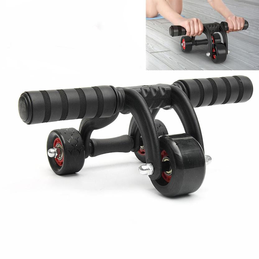 Multi Functional Portable Trainer AB roller and push up bar waseeh