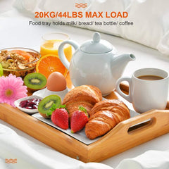 Bamboo Wooden Tray & Table - waseeh.com