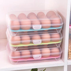 Refrigerator Storage Container (15 Eggs) - waseeh.com