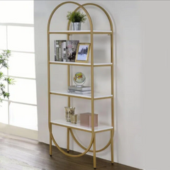 Jailey Living Drawing Room Bookcase Shelve Rack Decor - waseeh.com