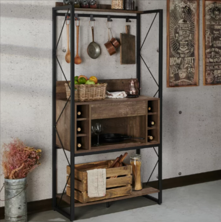 Durrett Kitchen Organizer Shelve Baker's Rack Decor - waseeh.com