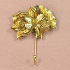 Goldy Flower Wall Hook - waseeh.com