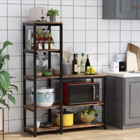 Corner bakers rack for kitchen clearance