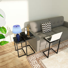 Centra Nesting Bedside Coffee Laptop Office Tables (Set of 3) - waseeh.com