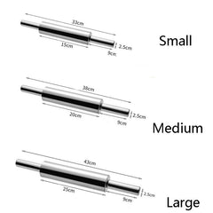 Stainless Steel Metal Rolling Pin - waseeh.com