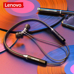 Lenovo Neckband Earphone HE05 - waseeh.com