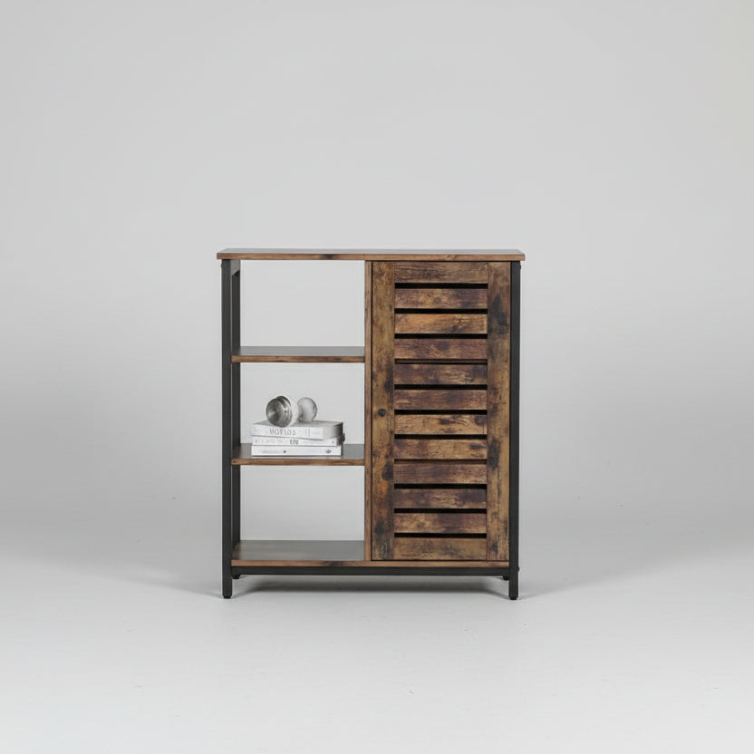 Open Shelves Storage Bookcase Cabinet Rack - waseeh.com