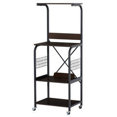 Wallen Baker's Kitchen Organizer Trolley Decor Rack - waseeh.com