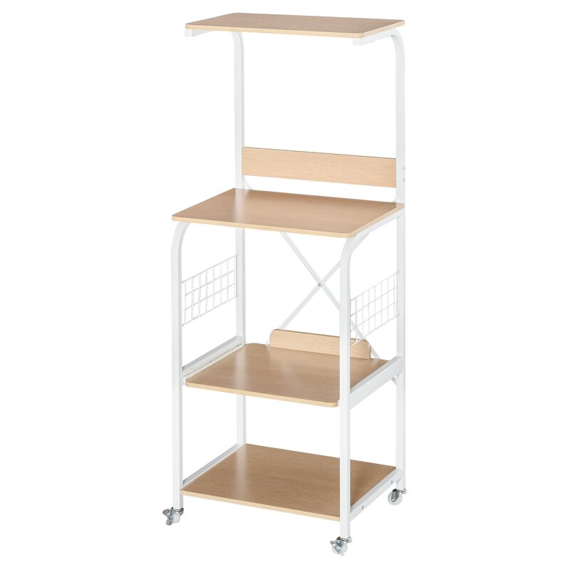 Wallen Baker's Kitchen Organizer Trolley Decor Rack - waseeh.com