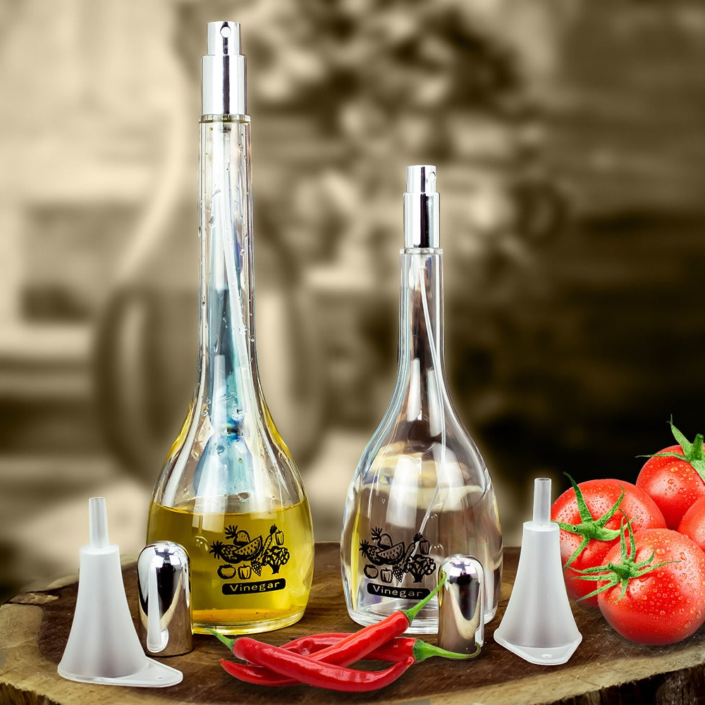 Single Oil & Vinegar Kitchen Bottle (Acrylic) - waseeh.com