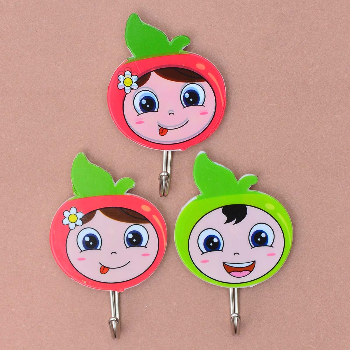 Moody wall hooks (3pcs) - waseeh.com