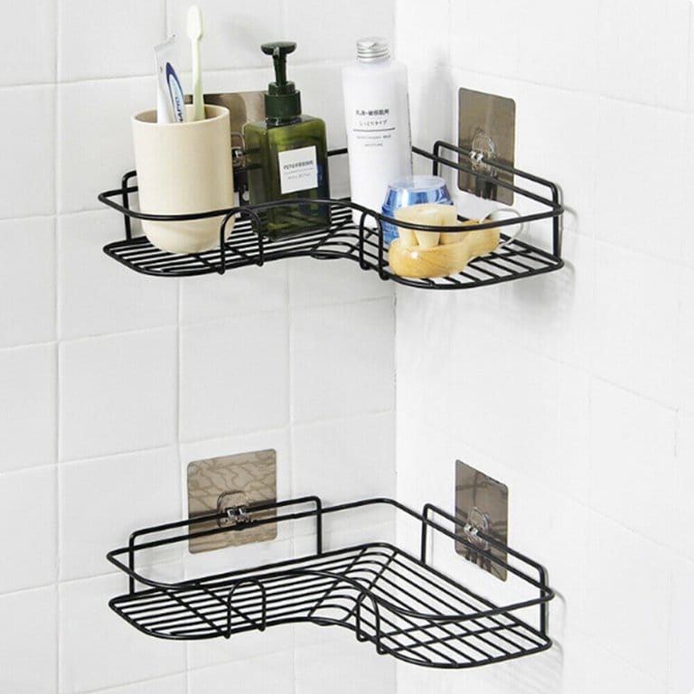 Bathroom Corner Metal Shelve - waseeh.com