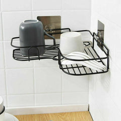 Bathroom Corner Metal Shelve - waseeh.com