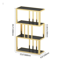 Solos Lounge Living Room Bookcase Organizer Storage Rack Decor - waseeh.com