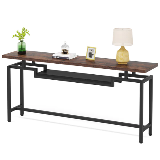 Proportionate Living Room Lounge Entryway Organizer Console Table - waseeh.com
