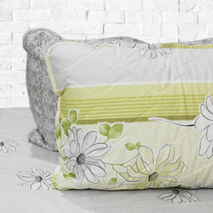 Lime Time - Cotton Bed Spread Set - 6 pc - waseeh.com