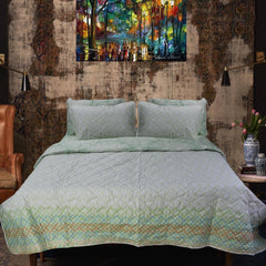 Abstract - Export Quality Bed Spread Set - 6 pc - waseeh.com