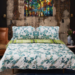 export cotton bed spread comforter Set - 6 pc - waseeh.com