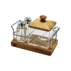 Sugar Pot and Pepper Cruet Set - waseeh.com