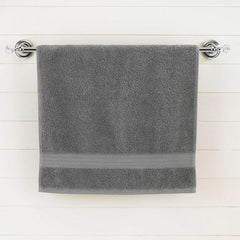 Gray Egyptian Cotton Bath Towel - Single - waseeh.com