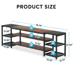 Aterial Media Entertainment Lounge LED Console Table