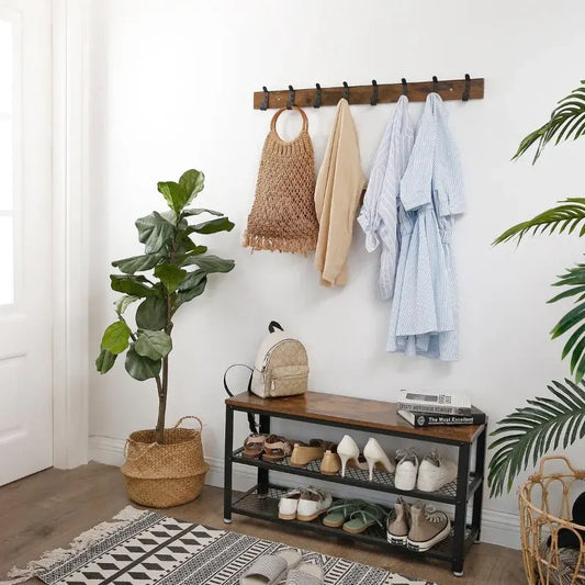 Long Wall Coat Hang Floating Organizer
