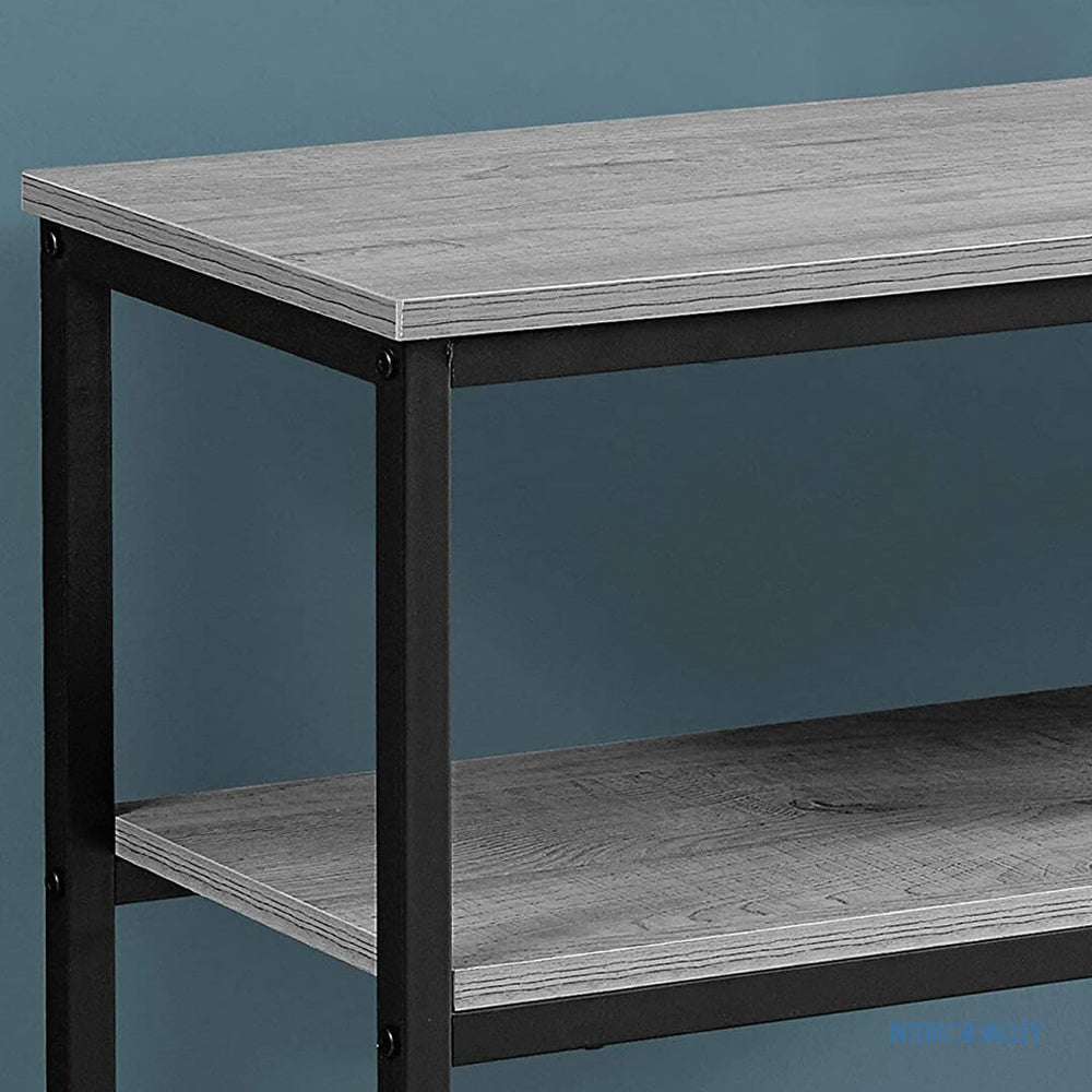 2-Tier Slim Console Table for Entryway with Open Storage Shelf | Furniture | Waseeh Pakistan