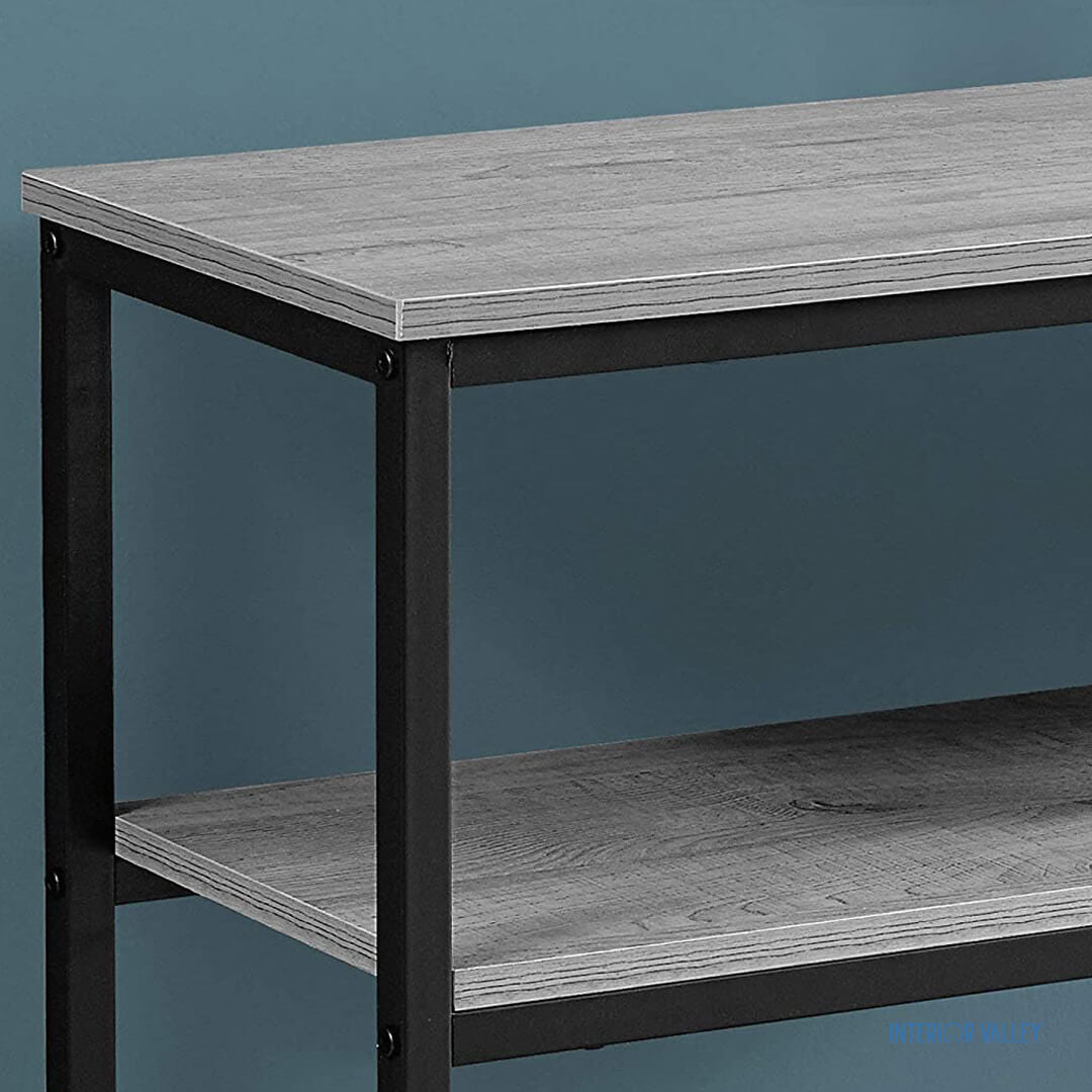 2-Tier Slim Console Table for Entryway with Open Storage Shelf | Furniture | Waseeh Pakistan
