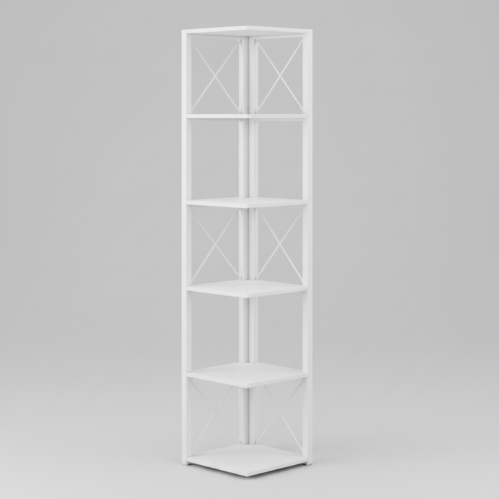 Plinth Bookcase Storage Organizer Rack
