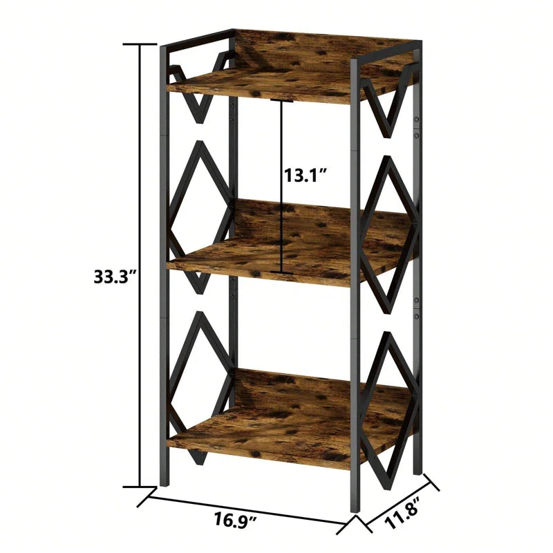 Interes Bedroom Living Room Organizers Storage Bookcase Shelve Rack