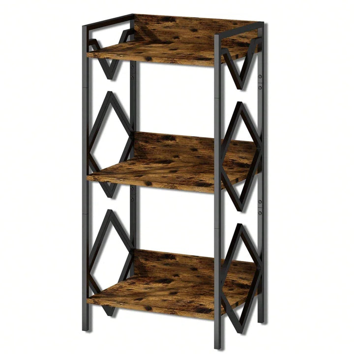 Interes Bedroom Living Room Organizers Storage Bookcase Shelve Rack