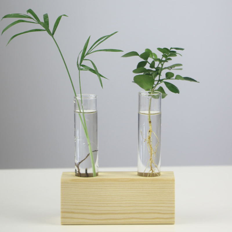 Festoon Test Tube Flower Pot Home Office Table Vase Decor