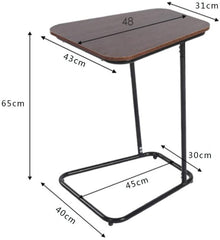 Sleek Line Living Lounge Bedroom Side Laptop Organizer Table - waseeh.com