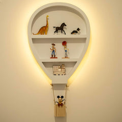 Omizo Hot Air Baloon Kids Room Floating Shelves
