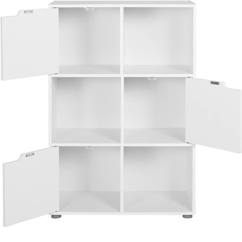 Triad Standing Storage Room Divider Office Cabinet Bookcase Shelve Rack