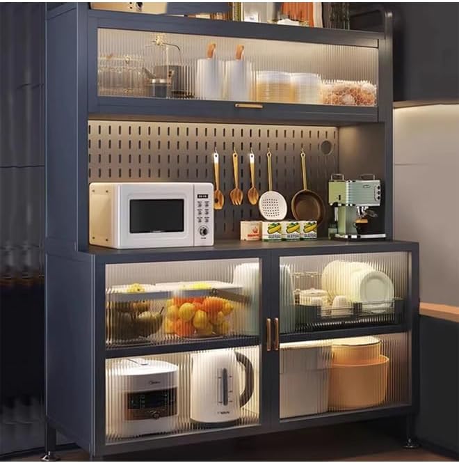 Ectronic Modern Sturdy Kitchen Storage Cabinet Rack