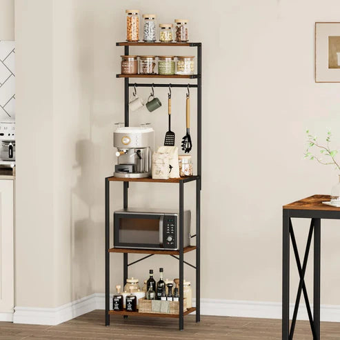 Slimolo 5-Tier Baker's Rack Kitchens spice Organizer Rack